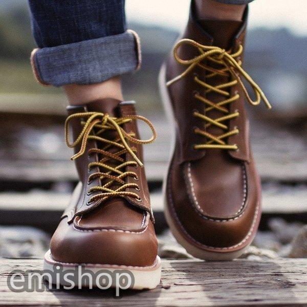 ワークブーツシークレットシューズメンズブーツアメカジアウトドアブーツ 