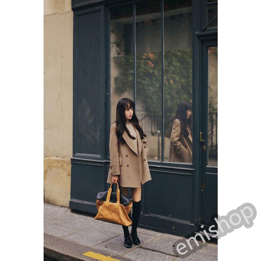 安い 店 チェスターコート チェスターコート レディース 大きいサイズ ピーコート ロング丈 秋冬アウター コート アウター 無地 無地 ラシャコート レディース ジャケット 通勤 秋冬新作 Emic5 えみショップ アウトレット 店舗 価格