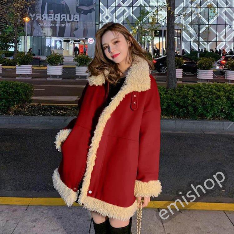 販売割引中の秋 冬 トップス ジャケット スタンドネック 長袖 コート 可愛い 起毛 コート アウター 極暖 あったか ファー ポケット付き あったか 防寒 可愛い おしゃれ 代 30代 ワンピスター Emi66 えみショップ 売り出し超安いの