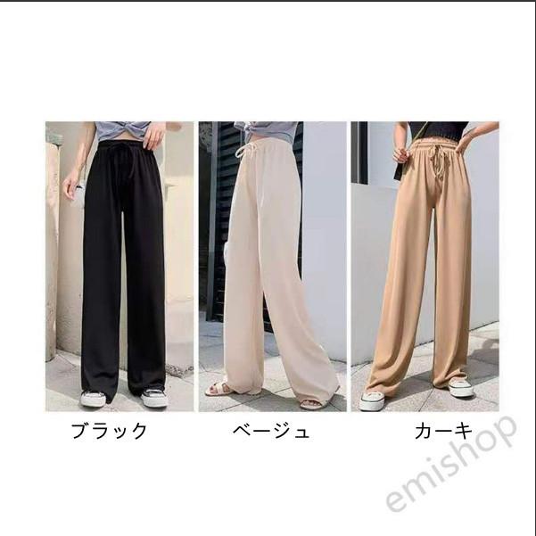 ワイドパンツ パンツ 春 夏 カーチョ パンツ ガウチョパンツ レディース ズボン ハイウエスト ウエストゴム 美脚 伸縮性 無地 高級感 秋 代 40代 50代 コーデ Xbot えみショップ 通販 Yahoo ショッピング