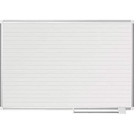 特別価格MasterVision Planning Board Magnetic Ruled Dry Erase, 36" x 48", Whiteboard好評販売中 ホワイトボード
