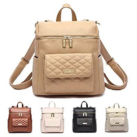 再値下げ Monaco Diaper Bag Backpack By Luli Bebe Chic Vegan Leather Diaper Bag