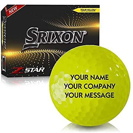 定番の中古商品 Z Star 特別価格srixon 7 Balls好評販売中 Golf Personalized Yellow ゴルフ Clickdrive Co Zw