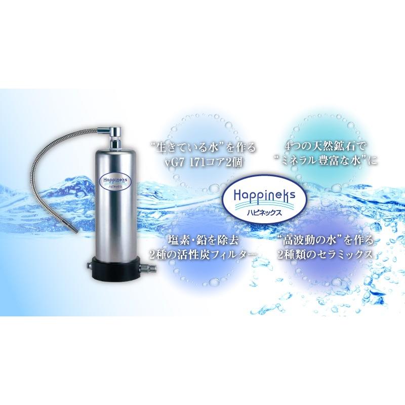 浄活水器ハピネックス ニュージーセブン 浄水器 活水器 量子水 浄活水器ハピネックス ニュージーセブン 浄水器 活水器 量子水