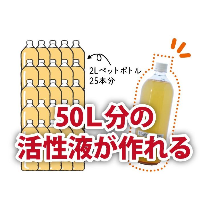 善玉菌のエサ 〈750g〉 ＥＭ活性液50L分 善玉菌の活性 専用スプーン付き 粉タイプ 天然材料 |  | 01