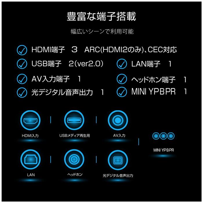 WIS（ウィズ） WIS ASTEX チューナーレステレビ 40インチgoogle