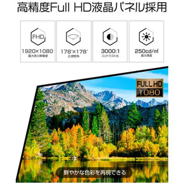 【新品送料込】ASTEX 21.5インチFULL HDモニター AI-M215D WIS ASTEX PCモニター 21.5インチFHDモニター AI-M215D : 家電と