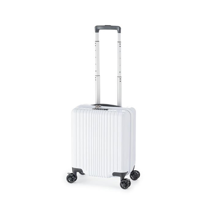 A.L.I ハードキャリーケース FiLPake フィルパケ 1〜2泊 25L〜29L ALI-6060-14W-WH ホワイト アジア・ラゲージ スーツケース ロッカー収納可能 LCC持ち込み可能 前輪ストッパー YKK社製ジッパー アジア・ラゲージ A.L.I ハードキャリーケース FiLPake フィルパケ 1