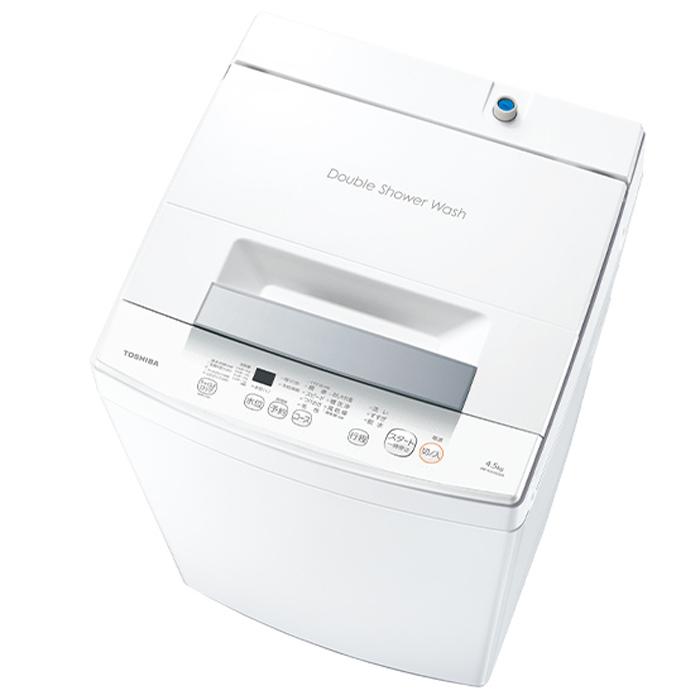 TOSHIBA（東芝） 全自動洗濯機 洗濯・脱水 4.5kg AW-45GA2-W