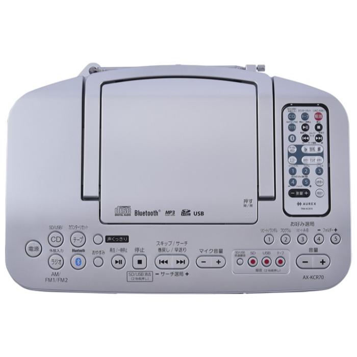 TOSHIBA（東芝） CDラジカセ AUREX SD/USB/CDラジオカセットレコーダー