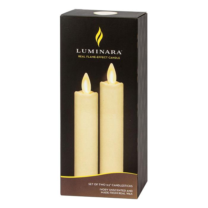 [送料無料] LUMINARA ルミナラ 2本 カメヤマキャンドル LEDキャンドル LUMINARA ルミナラ テーパー2本