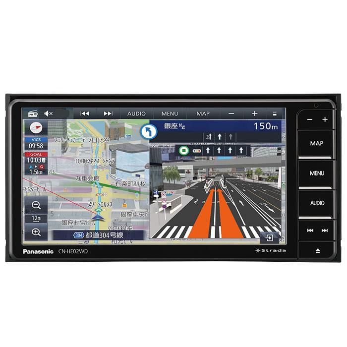 パナソニック カーナビ 7V型ワイド ストラーダ HEシリーズ 200mm 地 