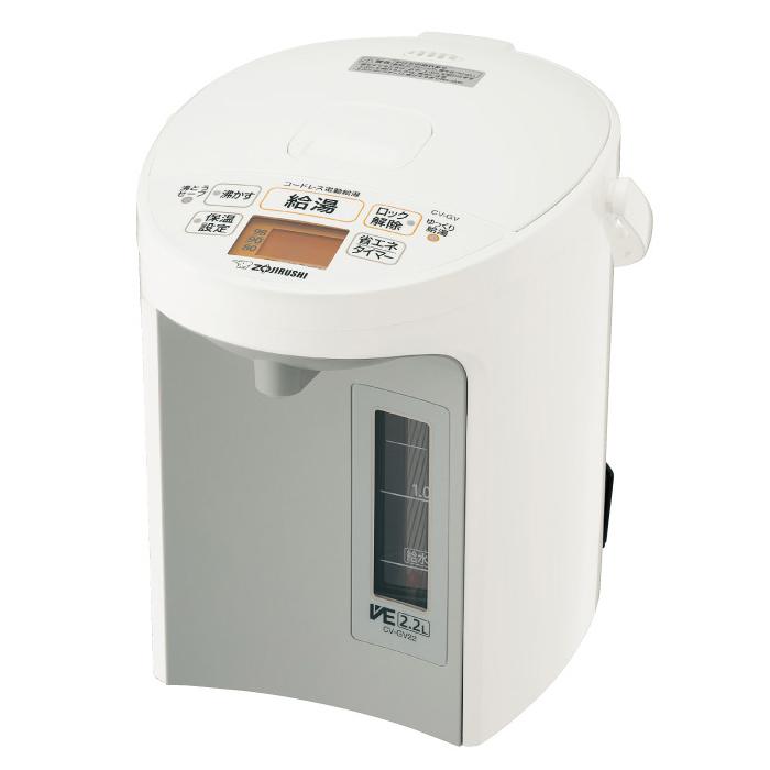 象印 マイコン沸とう VE電気まほうびんCV-GV22 象印（ZOJIRUSHI） 電気ポット 2.2L マイコン沸とう VE電気まほうびん
