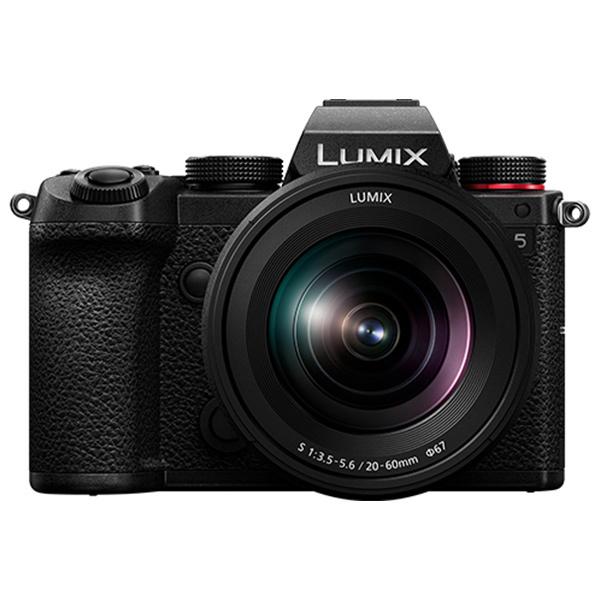 パナソニック フルサイズ ミラーレス一眼カメラ ルミックス Sシリーズ LUMIX DC-S5K 標準ズームレンズキット ブラック【80サイズ】｜emon-shop