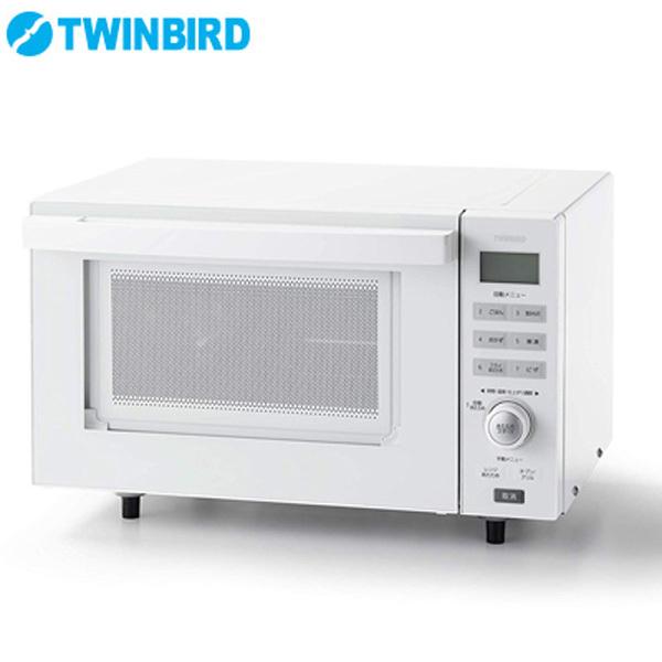 ツインバード（TWINBIRD） 18L 縦開き フラットオーブンレンジ 赤外線