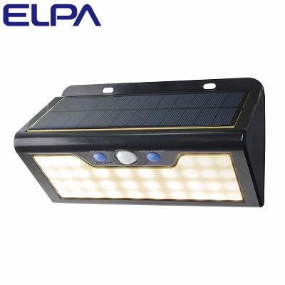 ELPA エルパ LEDセンサーウォールライト ソーラー発電式 ESL-K411SL-L 朝日電器【60サイズ】｜emon-shop