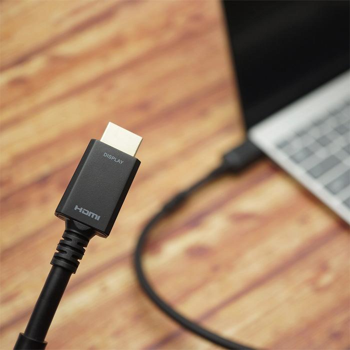 ホーリック HDMIケーブル 20m ブラック プレミアムハイスピードモデル