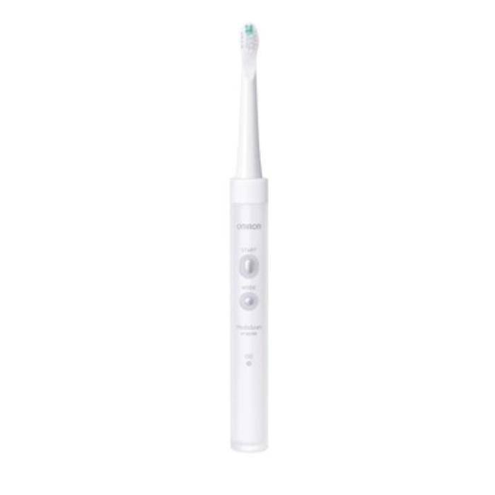 【新品 未開封】オムロン 音波式 電動歯ブラシ HT-B3190-W コンパクト オムロン（OMRON） 音波式電動歯ブラシ 充電式 HT-B3190-W ホワイト