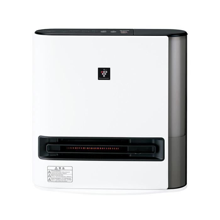 セラミックファンヒーター HX-SK12-W SHARP しっかり大風量暖房 プラズマクラスター電気暖房機：シャープ | HX-SK12 | ファンヒーター