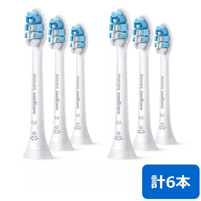 フィリップス ソニッケアー専用 替えブラシ HX9033/67 ホワイト 3本×2セット 計6本 HX9033-67-2SET ソニッケアー フィリップス ソニッケアー専用 替えブラシ HX9033/67