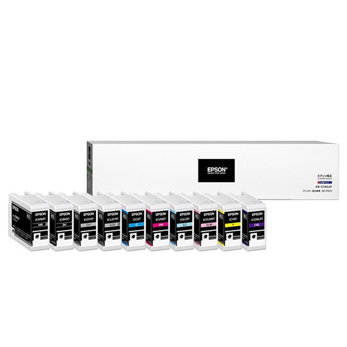 未開封未使用　エプソン　インクカートリッジ　IC10CL97　10色パック エプソン 純正 インクカートリッジ IC10CL97 10色パック : 家電と雑貨