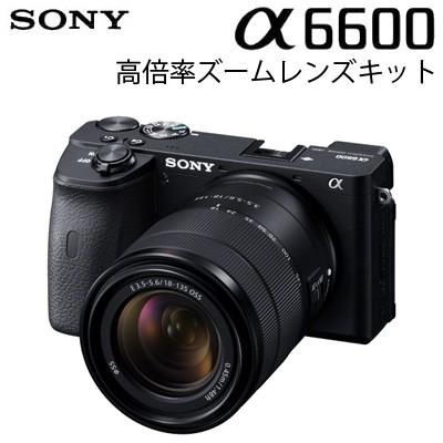 ソニー SONY ILCE-6600M  高倍率ズームレンズキット SONY（ソニー） ILCE-6600M α6600 高倍率ズームレンズキット ミラー