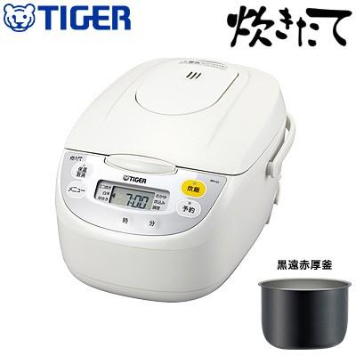 タイガー（TIGER） 1升炊き マイコン炊飯ジャー JBH-G181-W ホワイト
