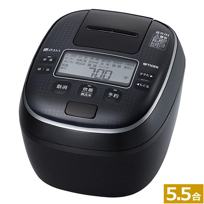 タイガーIH炊飯ジャー JKT-P100 5.5合炊き IHジャー炊飯器〈炊きたて〉JKT-P100/P180 - タイガー魔法瓶