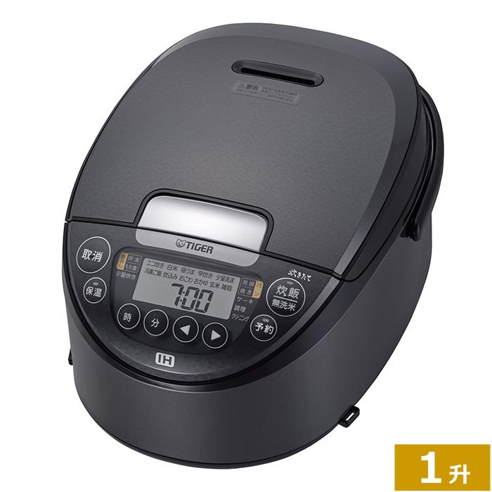 タイガー 1升炊き IHジャー炊飯器 炊きたて JPW-S180-HM メタリック 