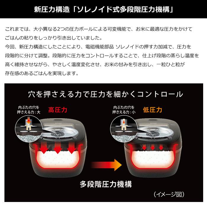 タイガー魔法瓶 タイガー 炊飯器 5.5合炊き 圧力IHジャー炊飯器