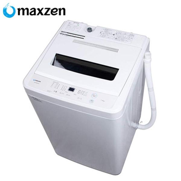 予約販売品 お手頃価格 マクスゼン 6.0Kg 家庭用 JW60WP01WH 全自動洗濯機 maxzen
