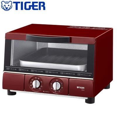 タイガー オーブントースター KAE-G13N レッド【新品・未使用】ウマパン タイガー（TIGER） オーブントースター 旨パントースター うまパン KAE