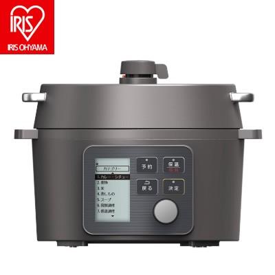 圧力鍋アイリスオーヤマ KPC-MA2-B 電気圧力鍋 2.2Lブラック アイリスオーヤマ KPC-MA2-B 電気圧力鍋 2.2L 圧力鍋 | ヤマダ