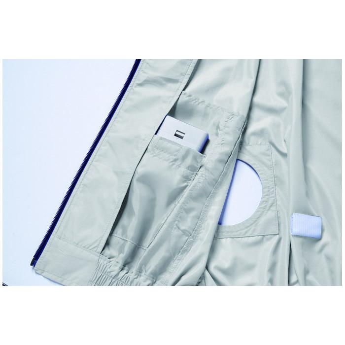 空調服 空調服（R） 長袖ブルゾン Lサイズ KU90510C08S3 レッド 株式