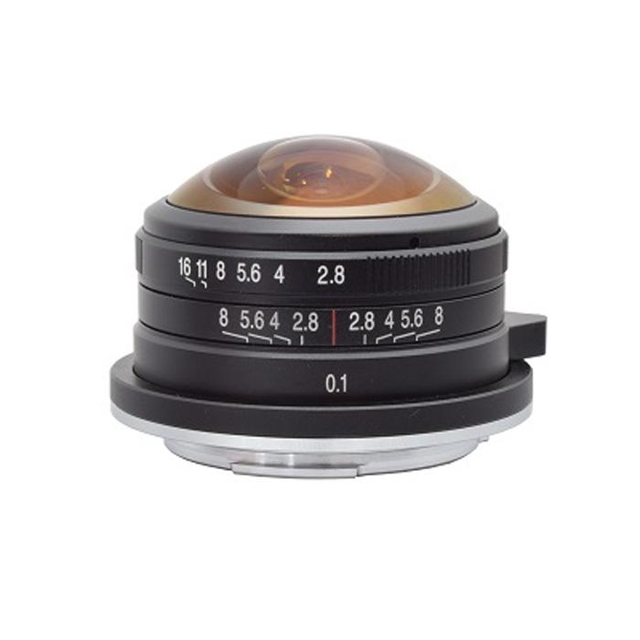 LAOWA 交換レンズ ラオワ 4mm F2.8 CircularFisheye キヤノンRFマウント LAO0422 ブラック : 家電と ...