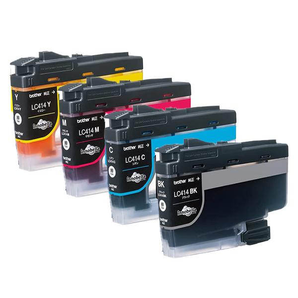 ブラザー 純正 インクカートリッジ LC414 4色パック LC414-4SET