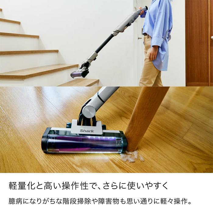 Shark ECO POWER IQ 掃除機 LC501JGY セット送料無料 Shark シャーク 掃除機 コードレススティッククリーナー