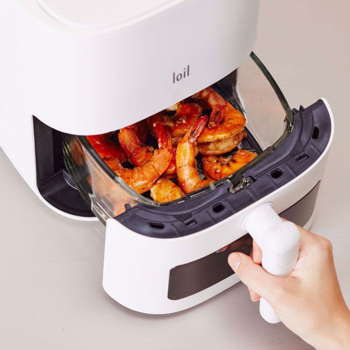 ★新品未開封★ ノンフライヤー　loil LOIL LOLRYU-W forty-four 多機能 ヘルシー ノンフライヤー loil ロイル LOLRYU