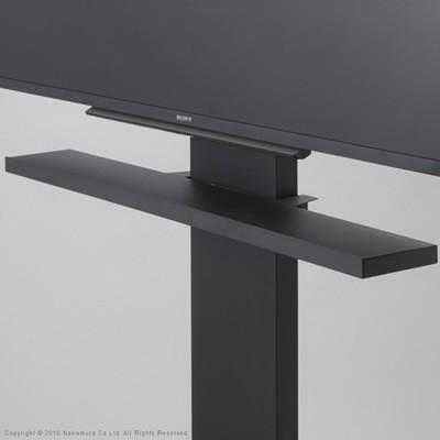 WALL サウンドバー棚板 Sサイズ 幅60cm サテンブラック サウンドバー専用棚 幅60cm Sサイズ WALL ウォール 壁寄せTVスタンド