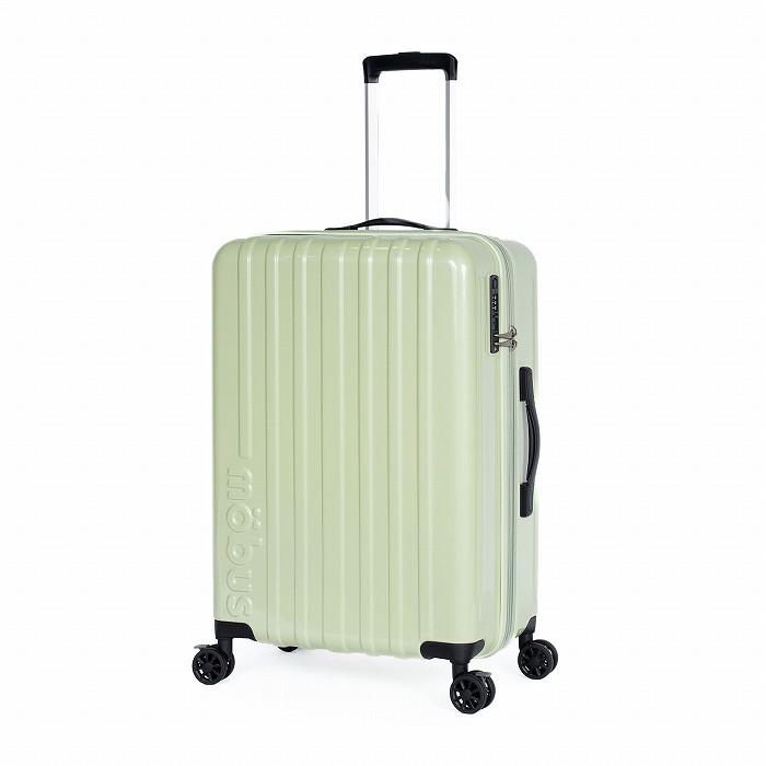 A.L.I ハードキャリーケース mobus モーブス 4〜6泊 65L＋12L MBC-1912-24W-AGR アボカドグリーン アジア・ラゲージ スーツケース ジッパータイプ 拡張ファスナー機能 USB充電ポート 前輪フットストッパー アジア・ラゲージ A.L.I ハードキャリーケース mobus モーブス 4〜6泊