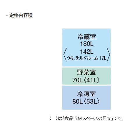 三菱電機（MITSUBISHI ELECTRIC） 【配送＆設置無料】三菱電機 冷蔵庫