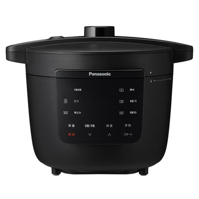 未使用品　パナソニック電気圧力なべNF-PC400-K ブラック Panasonic（パナソニック） 電気圧力鍋 自動調理鍋 NF-PC400-K