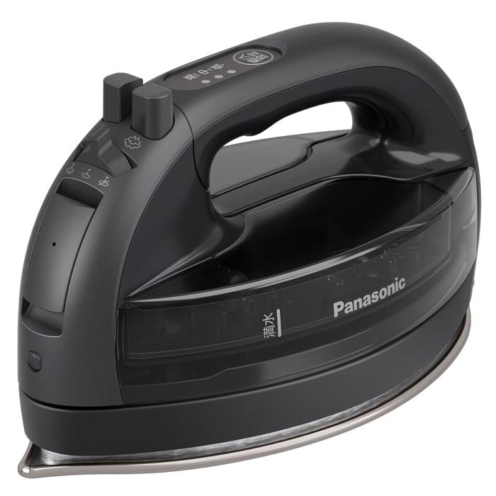 Panasonic NIーWL709-Kブラックコードレスアイロン美品 Panasonic（パナソニック） コードレススチームアイロン NI-WL709-K
