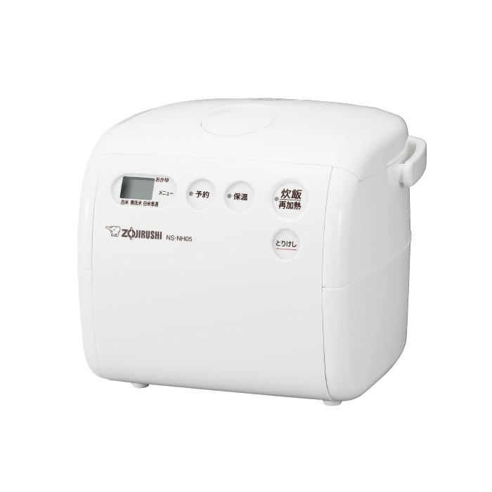 【美品】象印 極め炊き NS-NH05-WZ 3合炊き 箱付 25年製 極め炊き 象印 3合炊き 炊飯器 マイコン炊飯ジャー NS-NH05-WZ ソフト