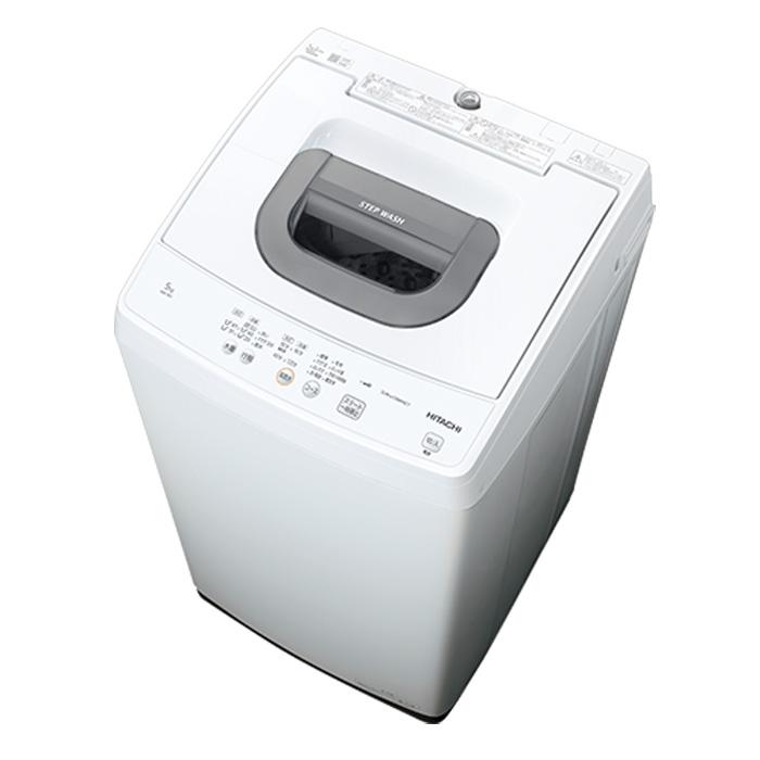 日立（HITACHI） 全自動洗濯機 洗濯・脱水 5kg NW-50J-W ピュア 