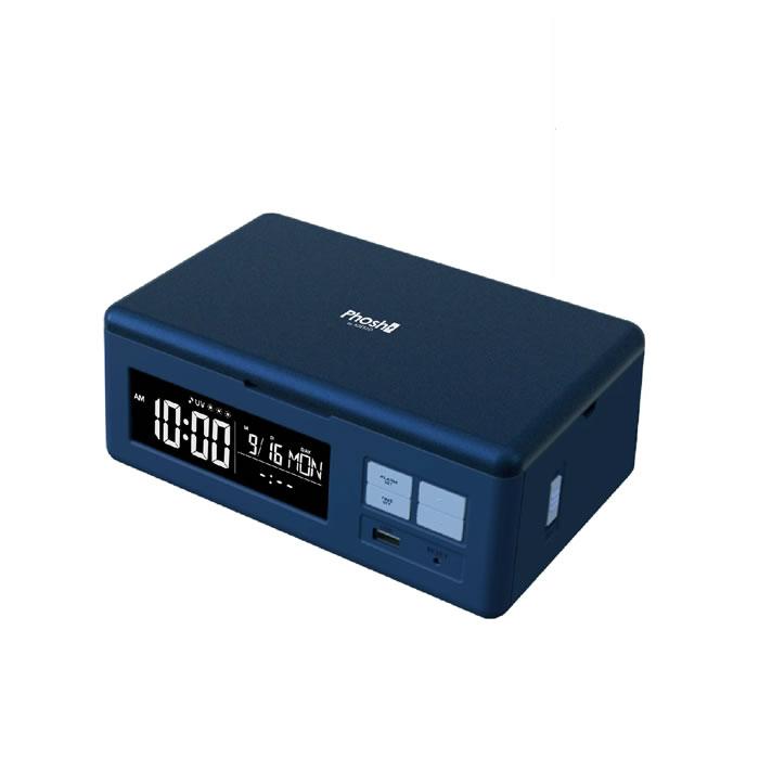 アデッソ（ADESSO） 置き時計 Phosh Qi ＋ USB充電モデル ワイヤレス