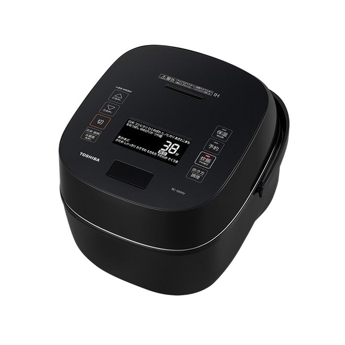 未開封新品TOSHIBA RC-10VXV K 東芝炊飯器1.0L (5.5合) TOSHIBA 東芝 5.5合炊き 真空圧力IH 炊飯器 炎匠炊き RC-10VXV-K