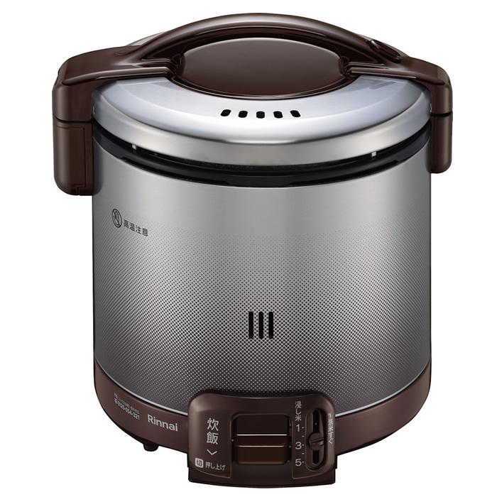 Rinnai ガス炊飯器 こがまる　RR-050FS（A）(DB) 都市ガス用 リンナイ（Rinnai） ガス炊飯器 こがまる 炊飯専用 5合 ダークブラウン