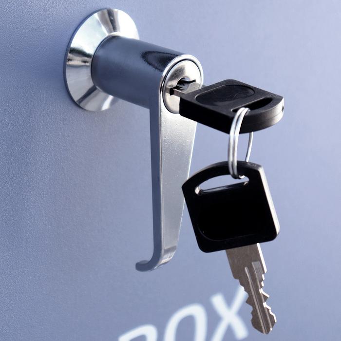 郵便ポスト スタンドポスト Olga オルガ SDM-002 ラベンダーブルー