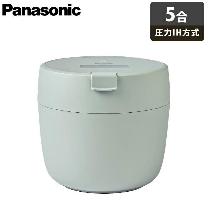 【美品】パナソニック 圧力IH炊飯器 5.5合炊き SR-R10B-G グリーン Panasonic（パナソニック） 炊飯器 5合炊き 圧力IH炊飯器 圧力IHジャー
